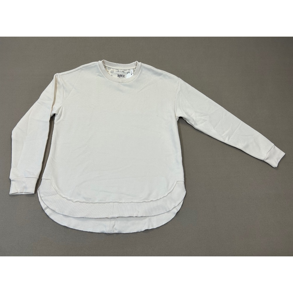 Royce Women's Off White Fleece Lined Pullover‎ Poncho Size XL